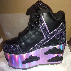 Qozmo Night Sky YRU Shoes size 7 women's